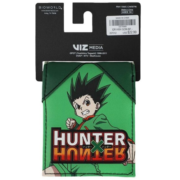 Hunter x Hunter Anime Gon Freecs Bi-Fold Wallet - Picture 6 of 8